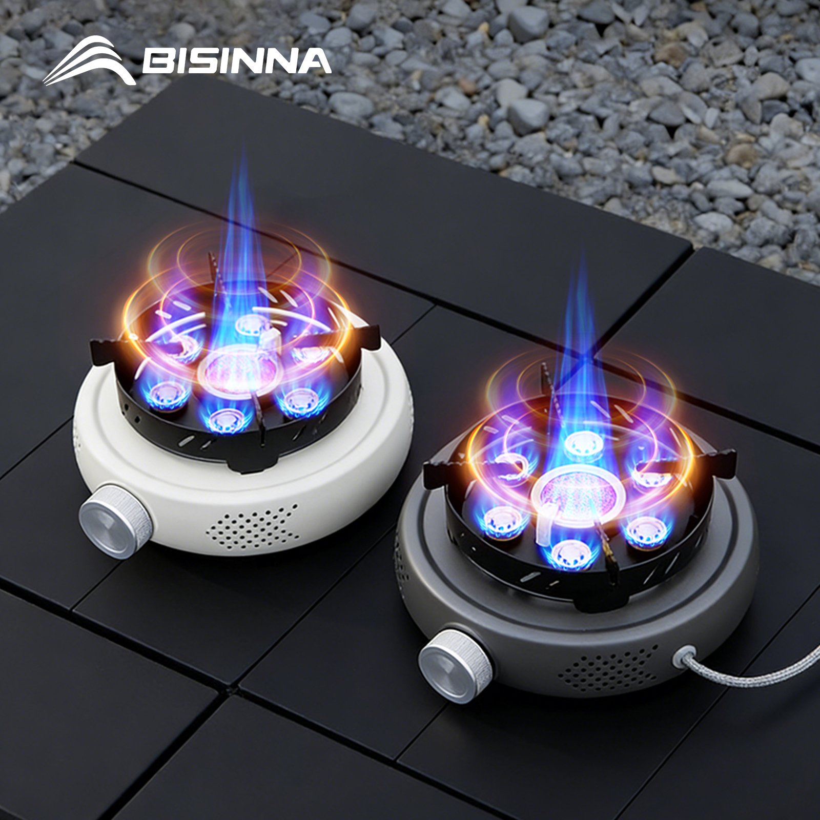 Home Cooking Gas Stove - BISINNA Portable Camping Gas Stove 12800W
