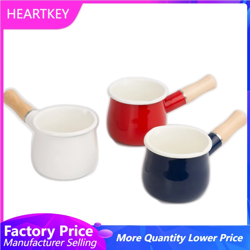 Dutch Oven Enamel - Milk Pot Pan Clay Cooking Classic