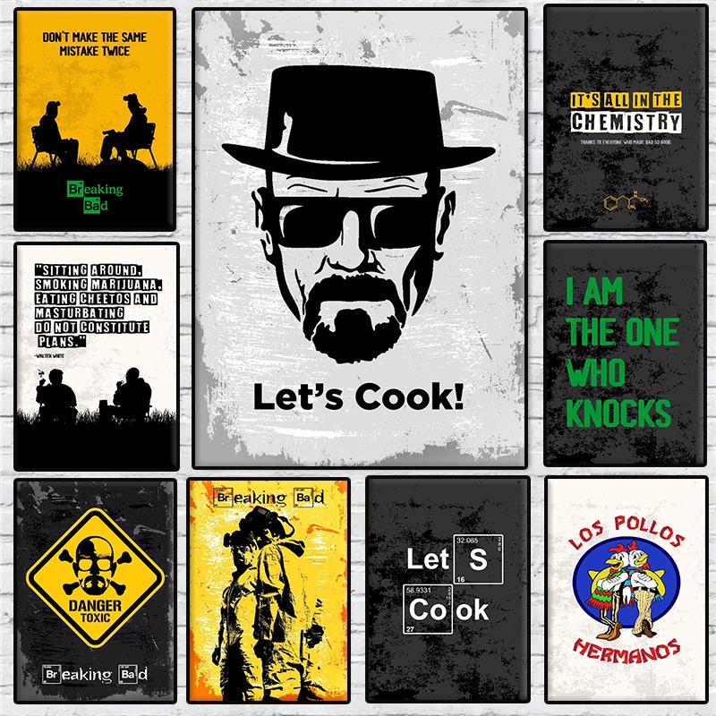 Home Cooking Show - Classic TV Show Breaking Bad Poster