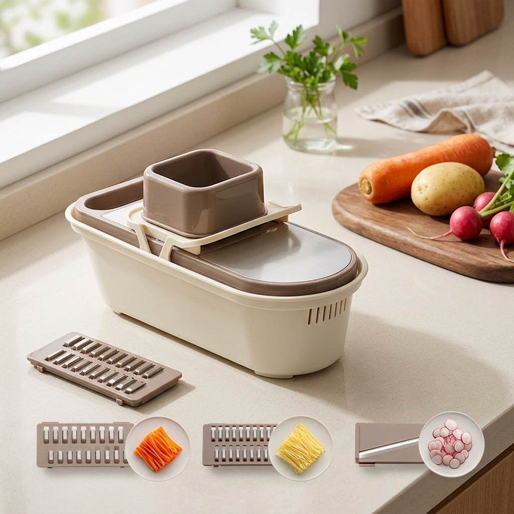 Home Cooking Show - Vegetable Slicer Professional Kitchen Shredder for