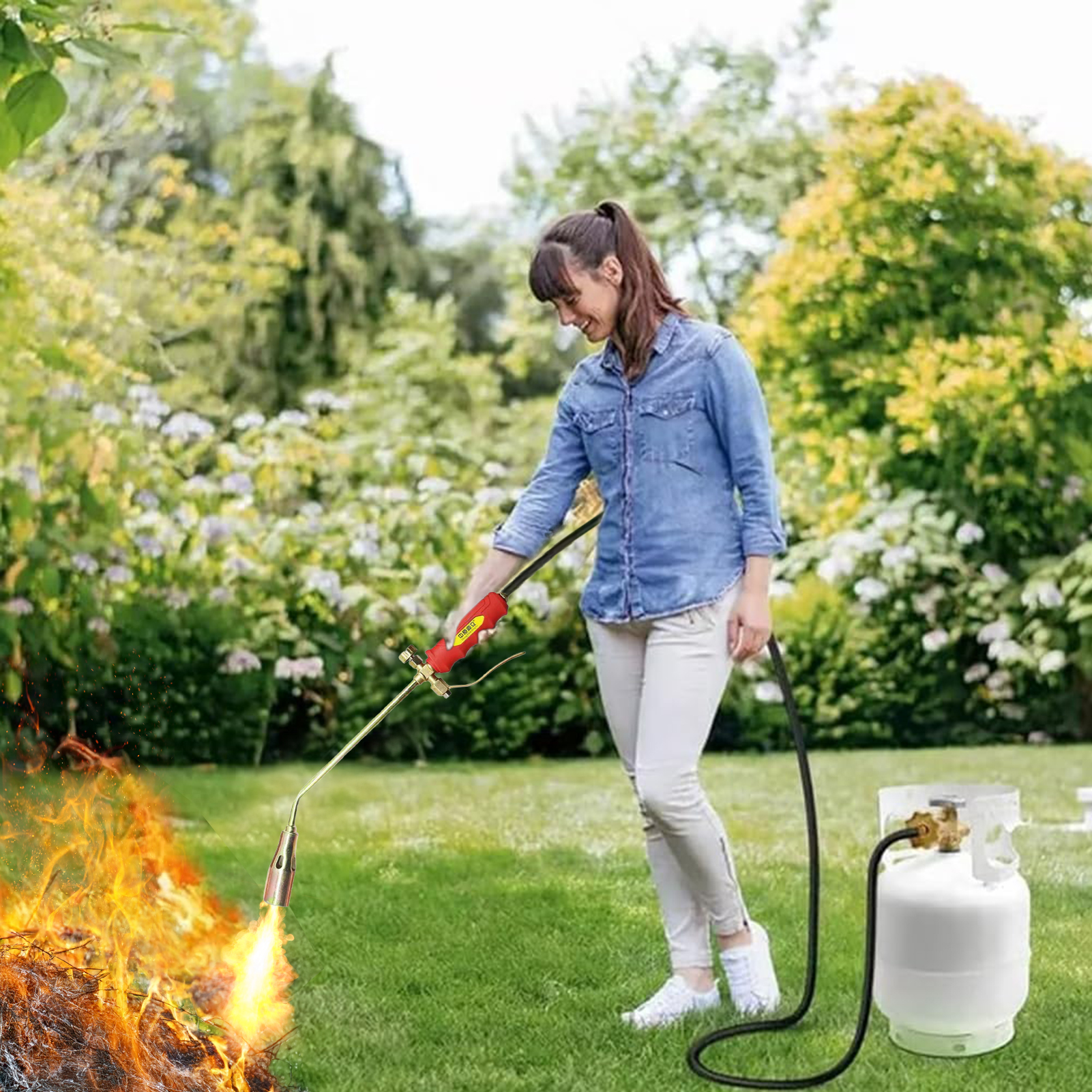 Outdoor Camping Burners Portab - Home Cooking Gas Stove ulasan dan harga