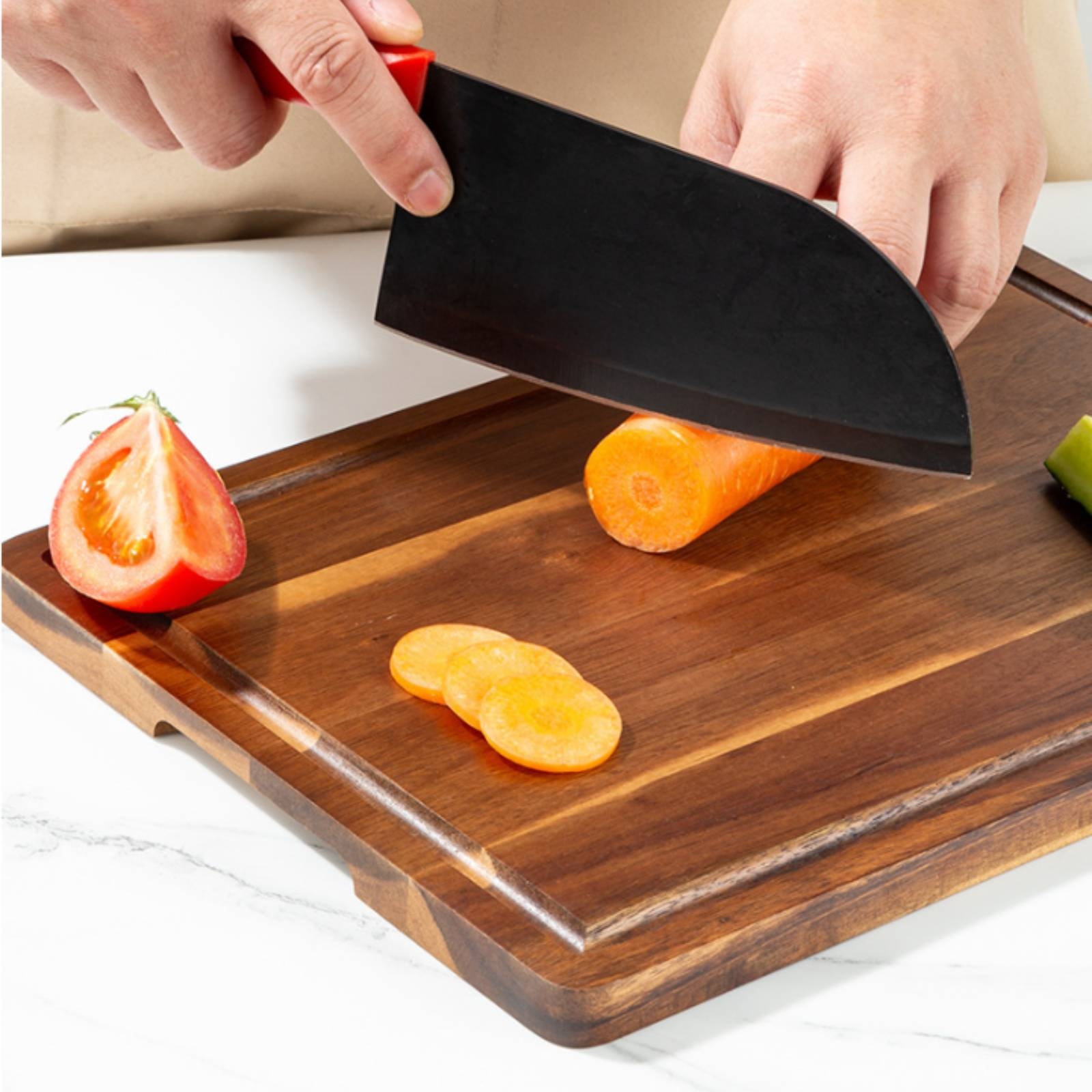 3 Pieces Cutting Board with Ju - Home Cooking On ulasan dan harga