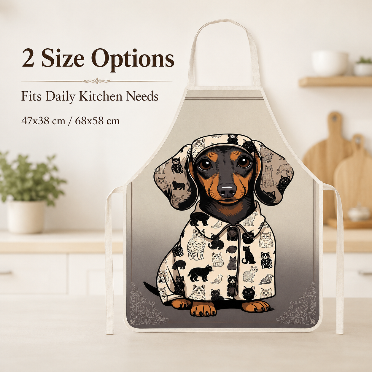 Funny Dachshund Dog Cat Shirt  - Home Cooking For Dogs ulasan dan harga
