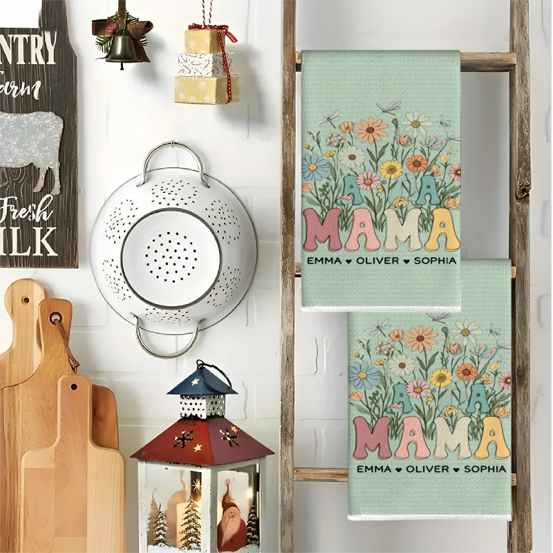 2Pcs, Mother's Day Mama Vintag - Home Cooking Mama ulasan dan harga