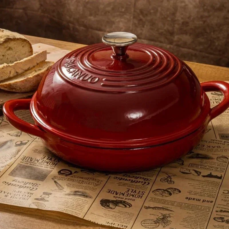 Enameled Cast Iron Bread Pan w - Dutch Oven Enamel ulasan dan harga