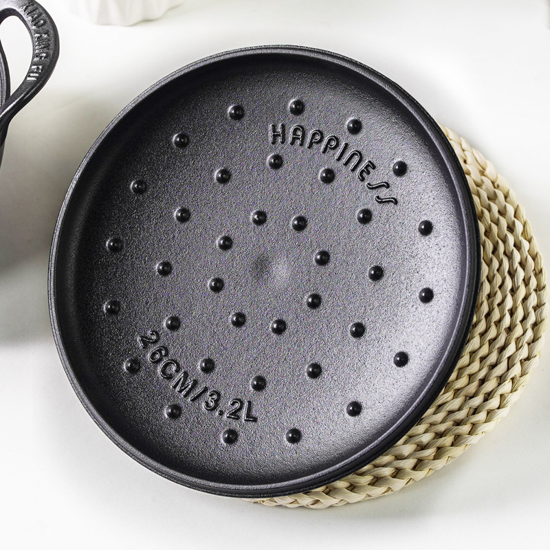 Multifunctional Cast Iron Flat - Dutch Oven Enamel ulasan dan harga