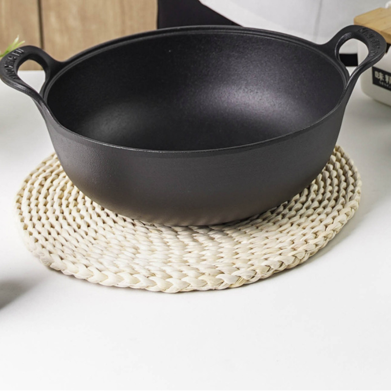 Multifunctional Cast Iron Flat - Dutch Oven Enamel ulasan dan harga