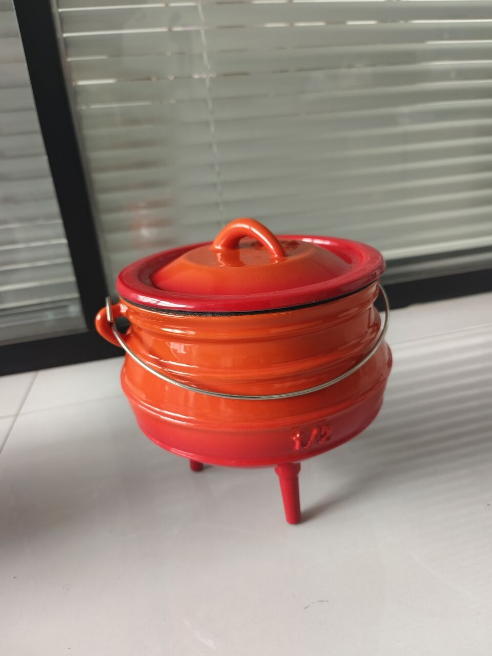 1/2# Cast Iron Enamel Dutch Ov - Dutch Oven Enamel ulasan dan harga