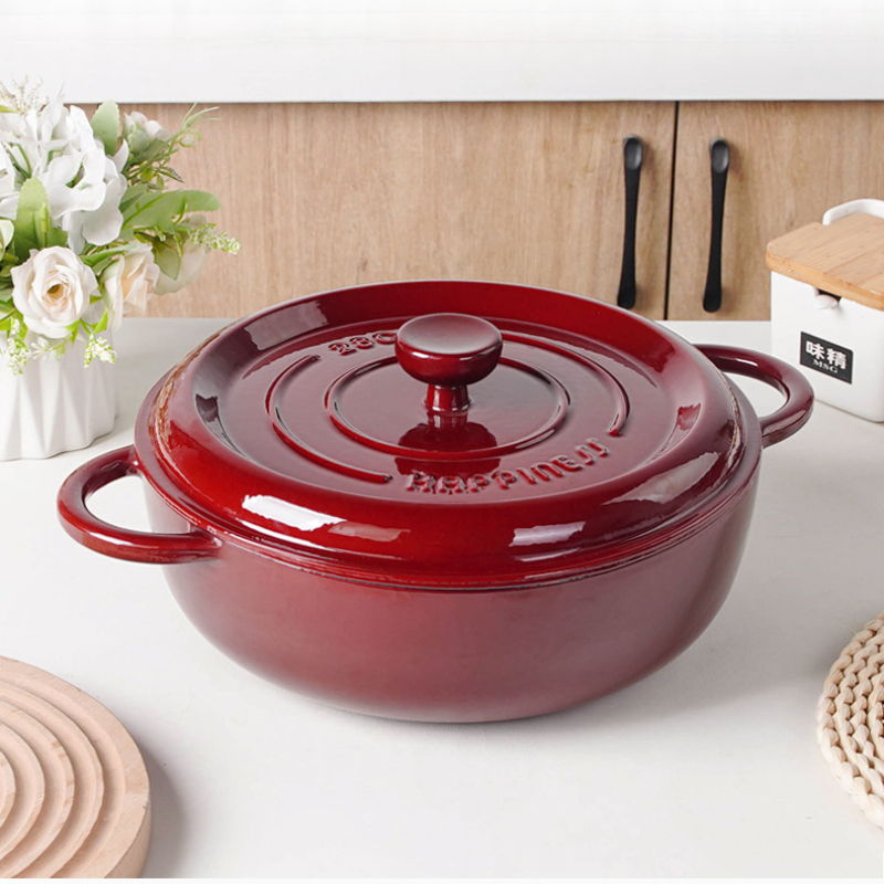 Large Capacity Non-stick Ename - Dutch Oven Enamel ulasan dan harga