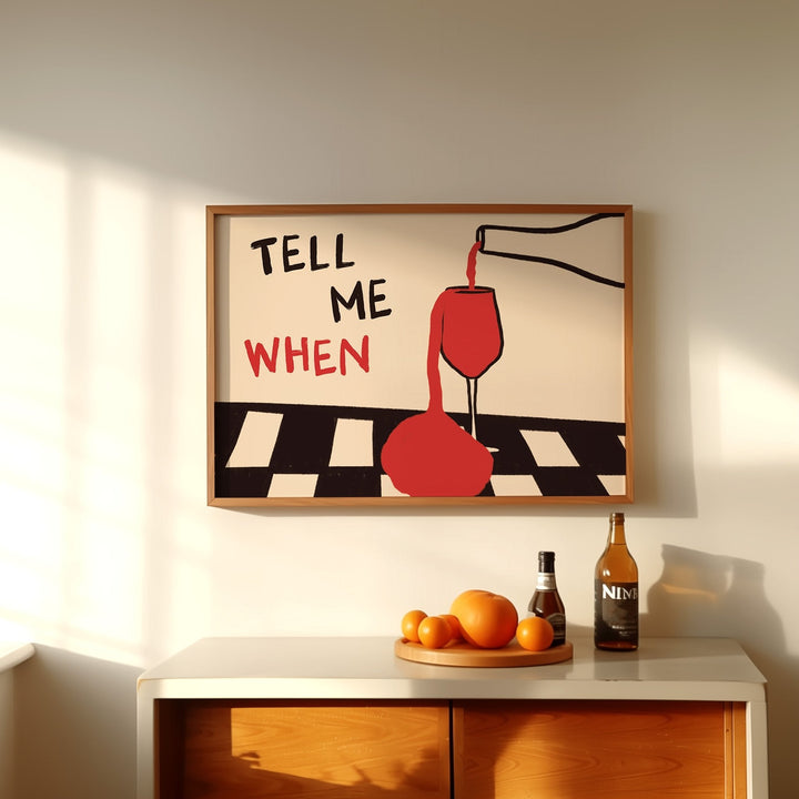 Vintage Tell Me When Drink Can - Home Cooking Kitchen ulasan dan harga