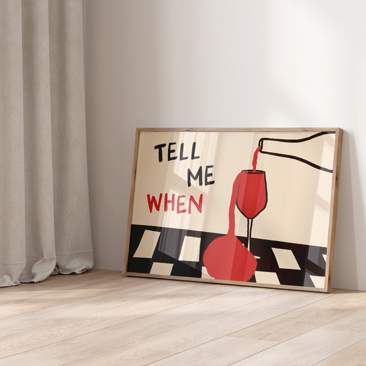 Vintage Tell Me When Drink Can - Home Cooking Kitchen ulasan dan harga