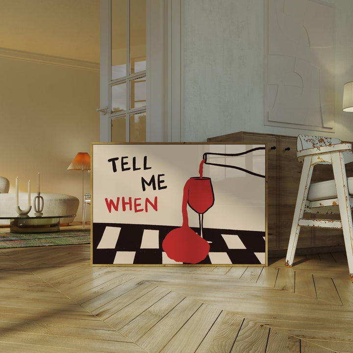 Vintage Tell Me When Drink Can - Home Cooking Kitchen ulasan dan harga