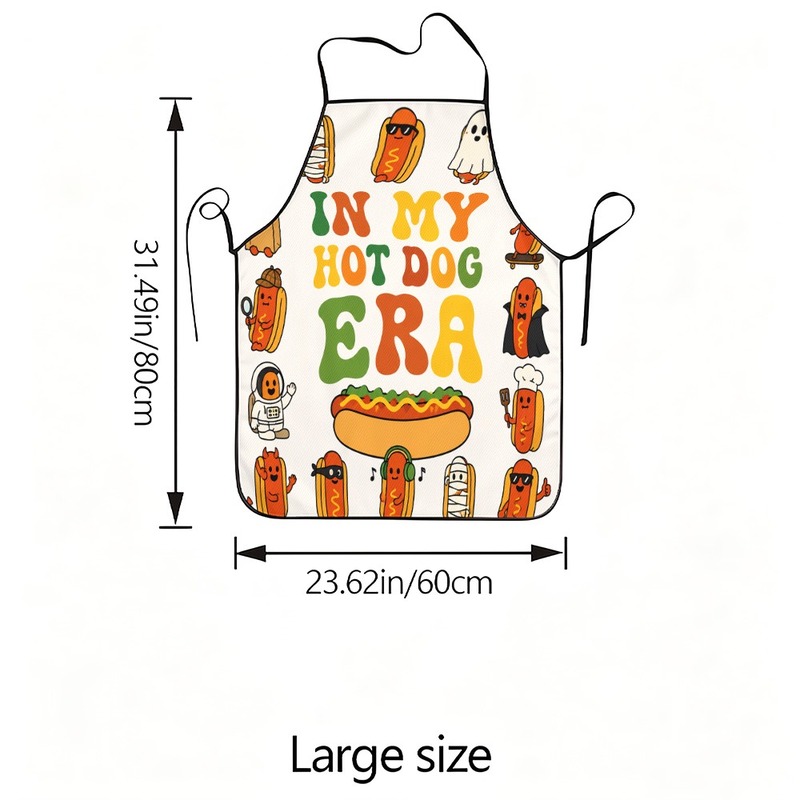 1PC【Apron】2DFlat effect，Fun re - Home Cooking For Dogs ulasan dan harga