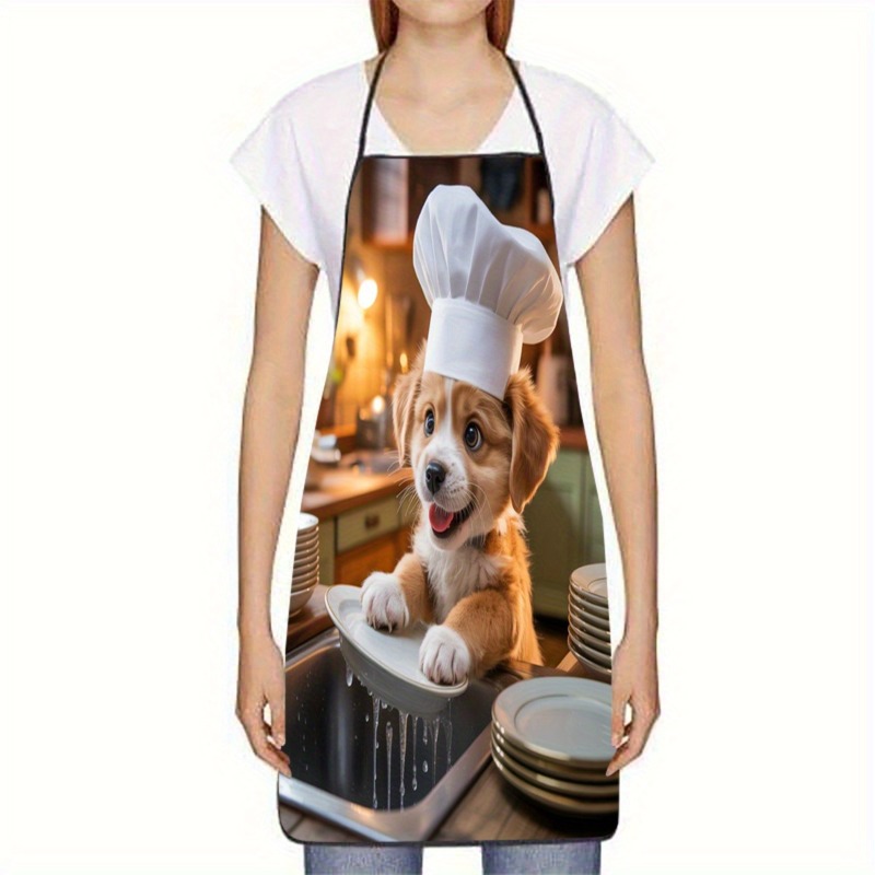 1pc Apron Featuring an Adorabl - Home Cooking For Dogs ulasan dan harga
