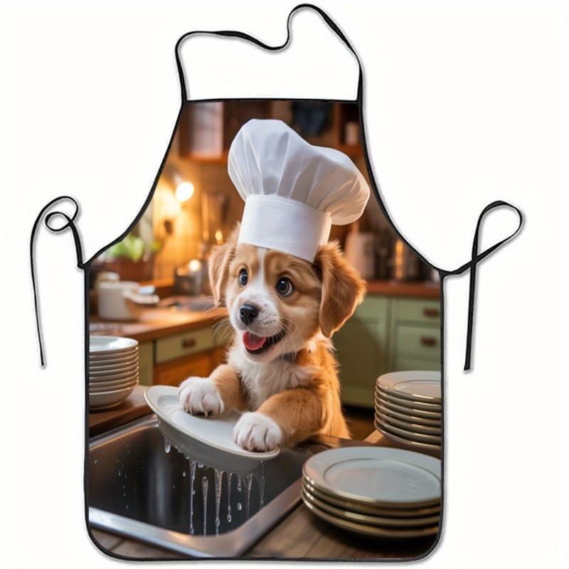 1pc Apron Featuring an Adorabl - Home Cooking For Dogs ulasan dan harga