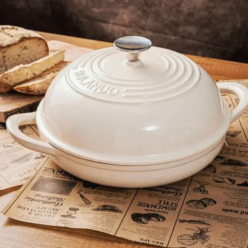 11 Inch Red Enameled Cast Iron - Dutch Oven Enamel ulasan dan harga