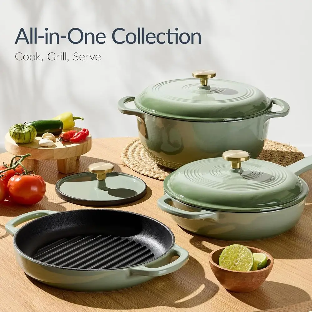 Cookware Set: 2Qt Non-Stick Sk - Dutch Oven Enamel ulasan dan harga