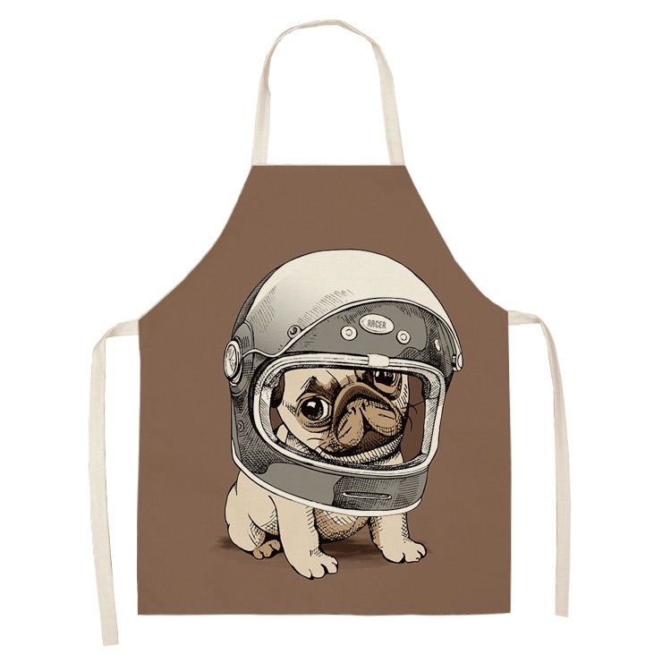 Cute Pug Dog Print Kitchen Apr - Home Cooking For Dogs ulasan dan harga