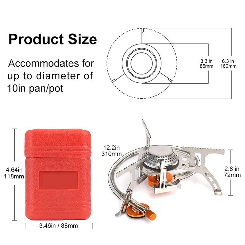 Camping Gas Stove Portable Fol - Home Cooking Gas Stove ulasan dan harga