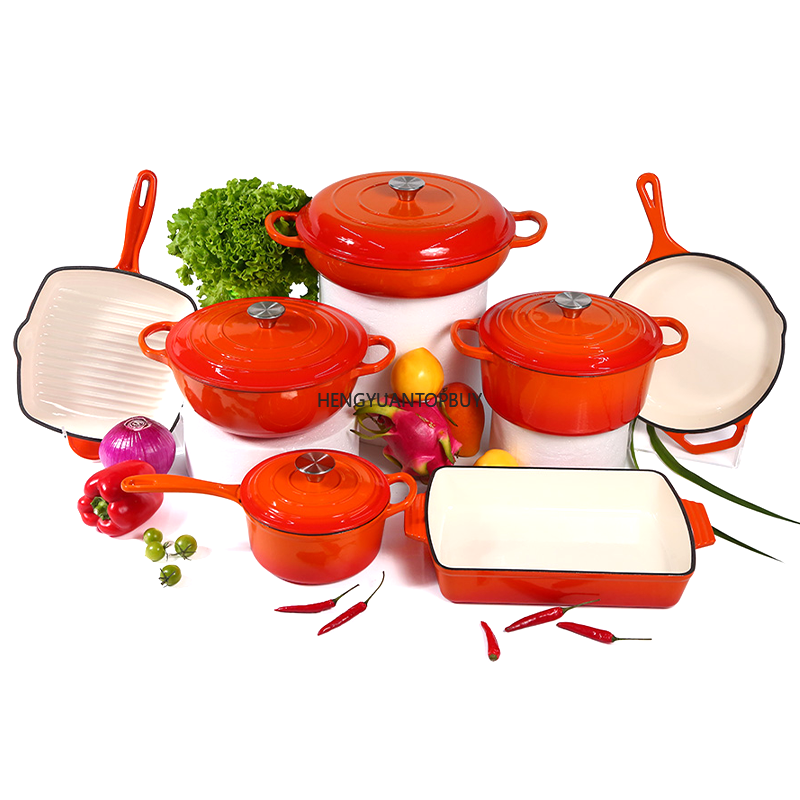 Modern Design Enamel Cast Iron - Dutch Oven Enamel ulasan dan harga