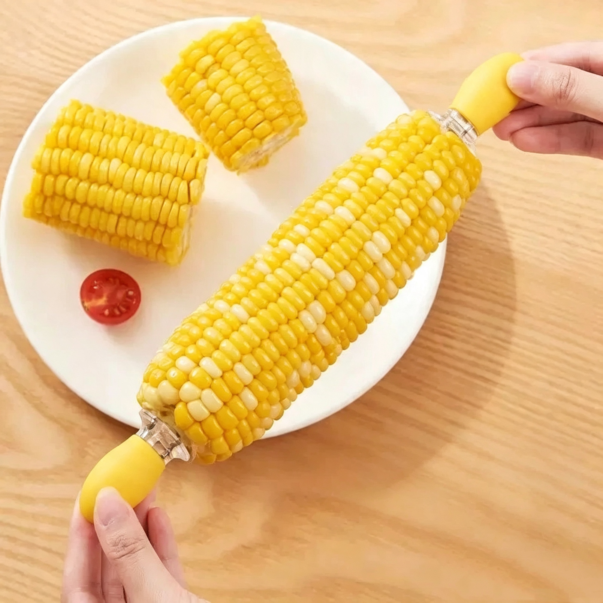 1Pair Corn Holder, Stainless S - Home Cooking On ulasan dan harga