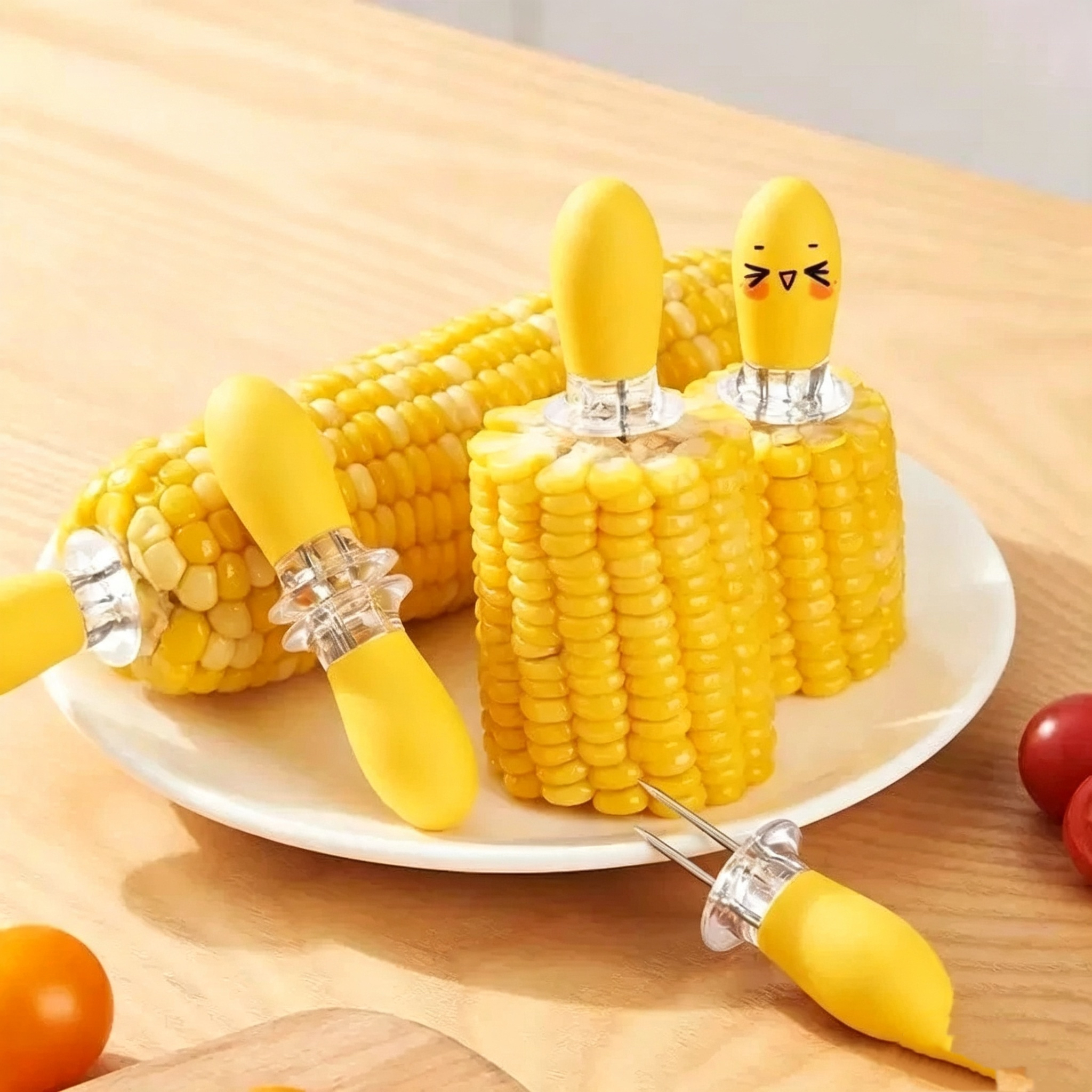 1Pair Corn Holder, Stainless S - Home Cooking On ulasan dan harga