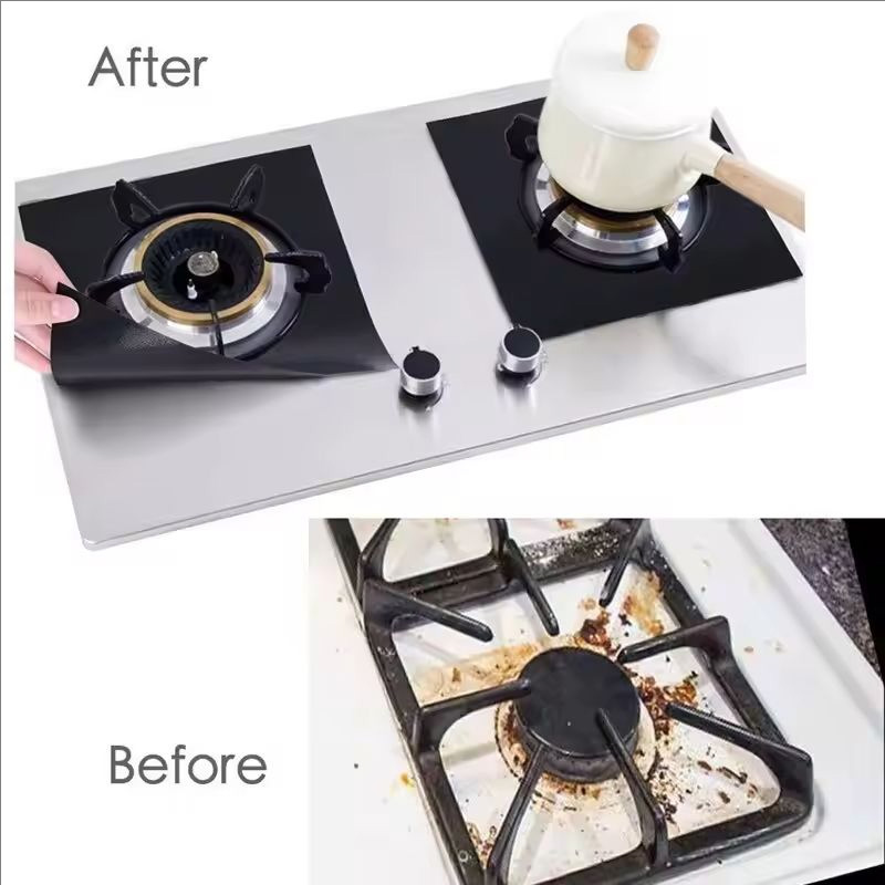 2/4/8Pcs Gas Stove Protector C - Home Cooking Gas Stove ulasan dan harga