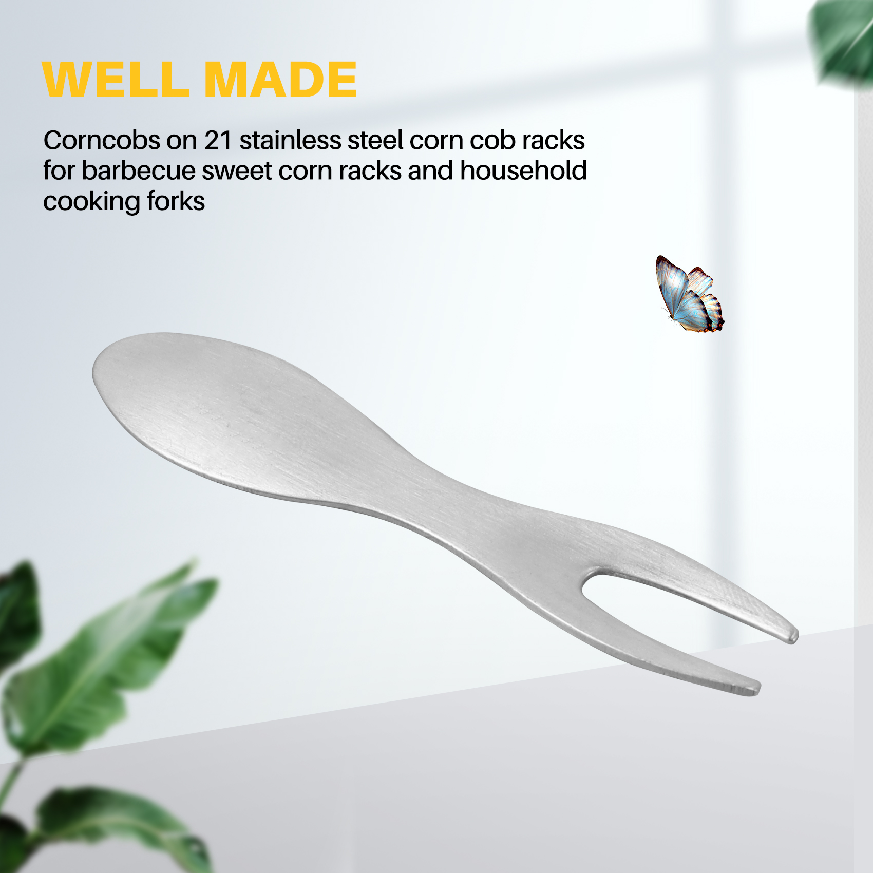 Corn Holders Set Of 21 Stainle - Home Cooking On ulasan dan harga