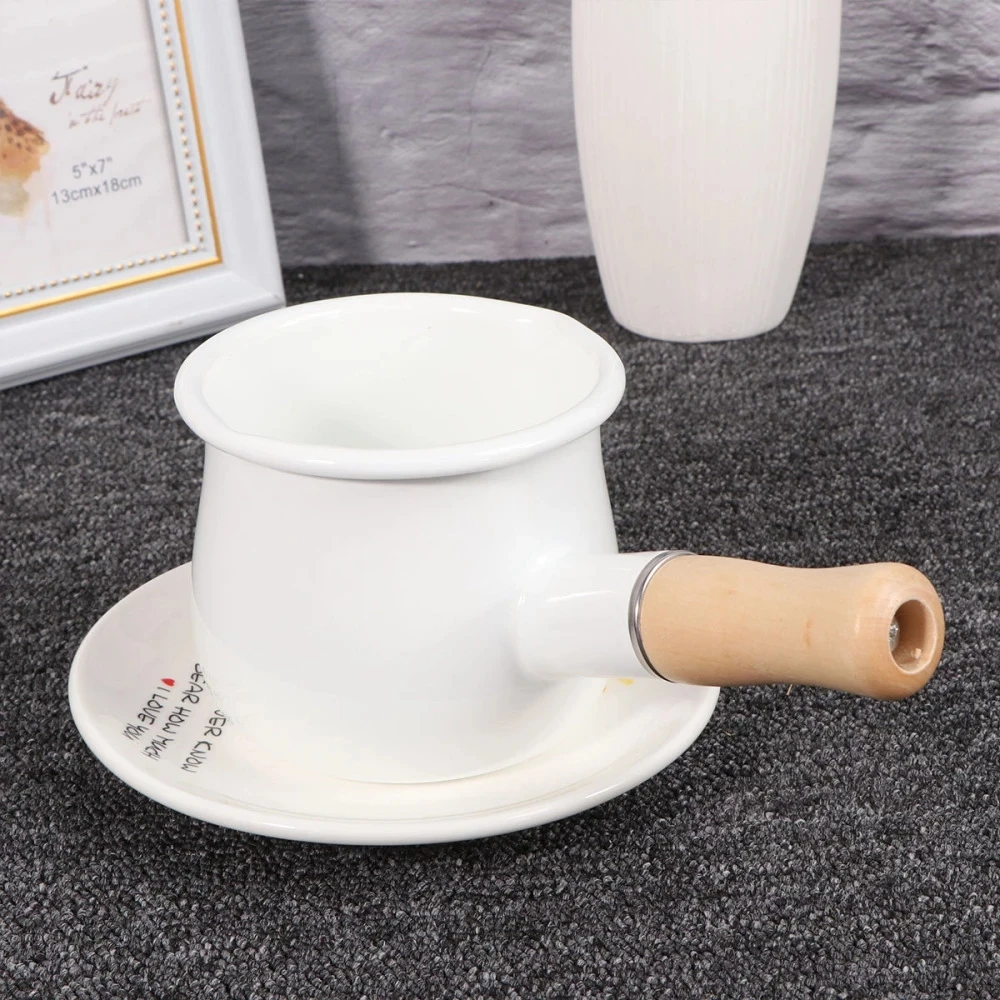 Milk Pot Pan Clay Cooking Clas - Dutch Oven Enamel ulasan dan harga