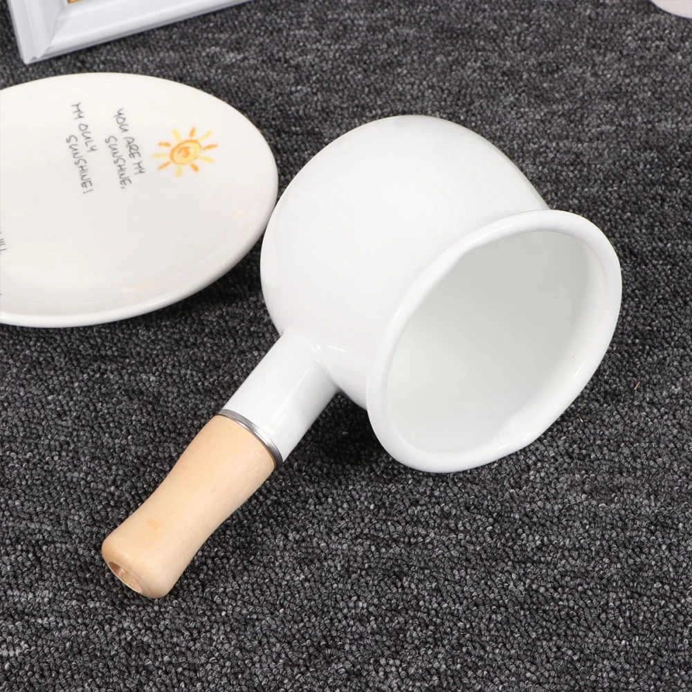 Milk Pot Pan Clay Cooking Clas - Dutch Oven Enamel ulasan dan harga
