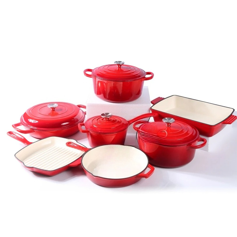 Enamel cast iron cookware set  - Dutch Oven Enamel ulasan dan harga