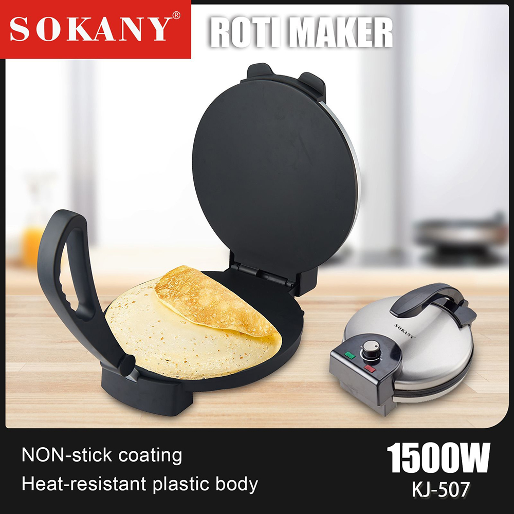 1500W Non Stick Electric Crepe - Home Cooking Quesadilla ulasan dan harga