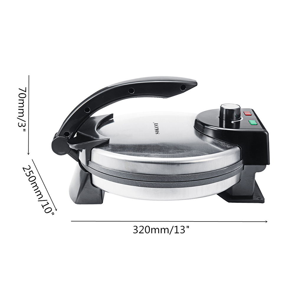 1500W Non Stick Electric Crepe - Home Cooking Quesadilla ulasan dan harga