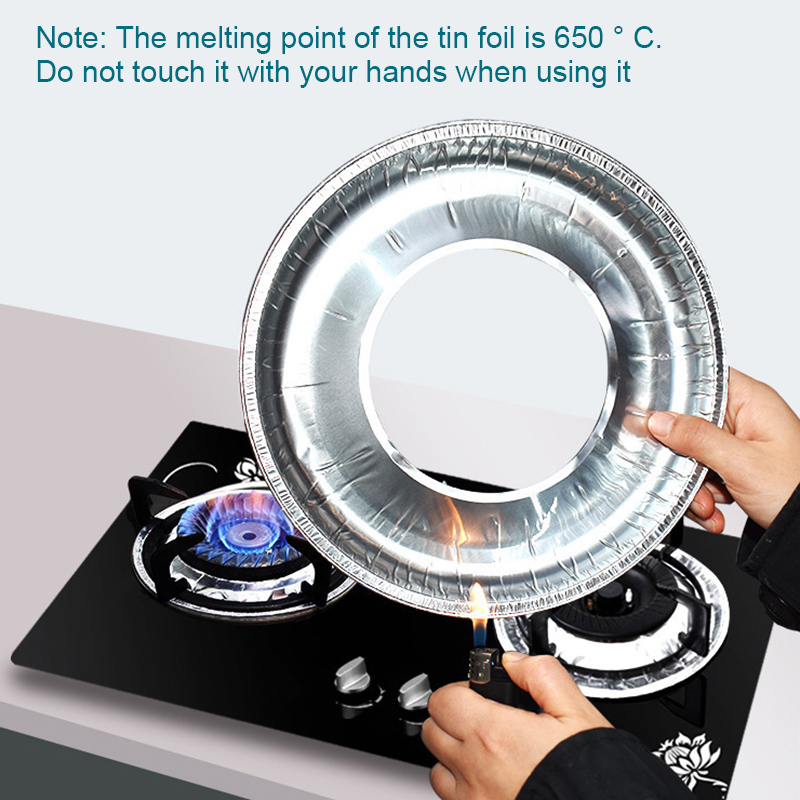 10Pcs/set Thickened Aluminum F - Home Cooking Gas Stove ulasan dan harga
