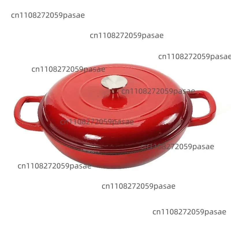 12 Inch 30cm Round Pot Cast Ir - Dutch Oven Enamel ulasan dan harga