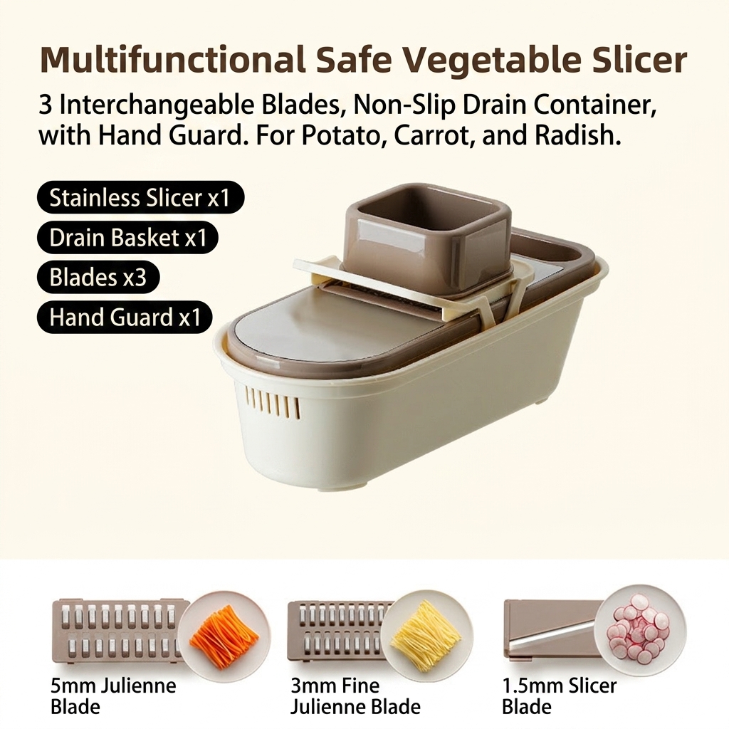 Vegetable Slicer Professional  - Home Cooking Show ulasan dan harga