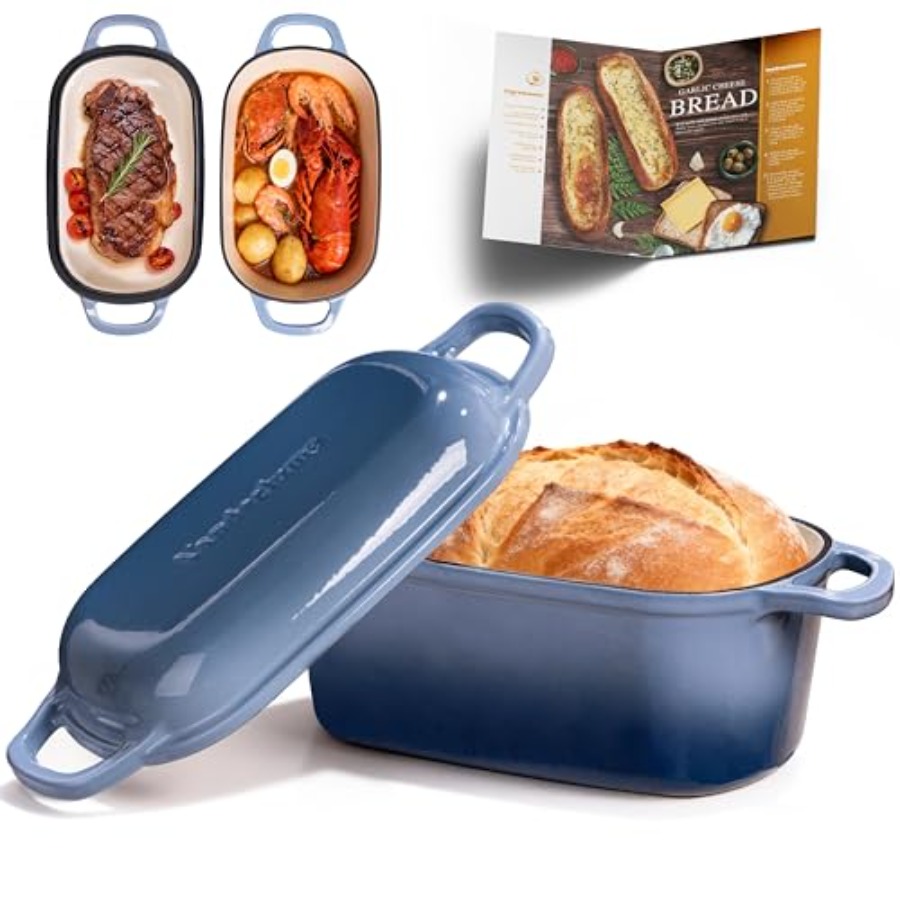 4.6-Quart Oval Dutch Oven for  - Dutch Oven Enamel ulasan dan harga